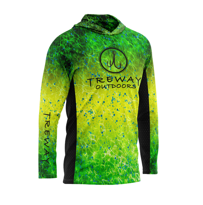 Treway Mahi Cell-Tek Performance Hooded Long Sleeve