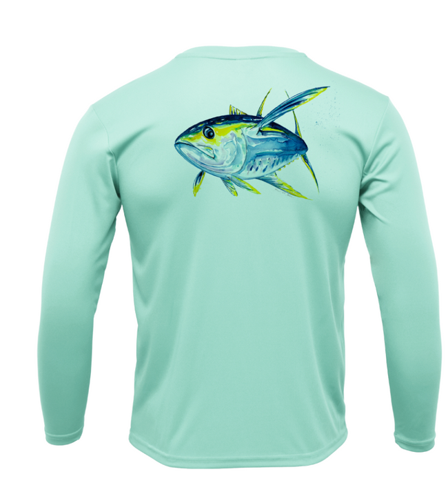 Treway Outdoors Yellowfin Tuna Performance Long Sleeve
