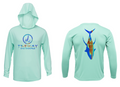 Treway Outdoors Yellowfin Tuna Sonar Series Hooded Long Sleeve