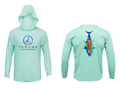 Treway Outdoors Bluefin Tuna Sonar Series Hooded Long Sleeve