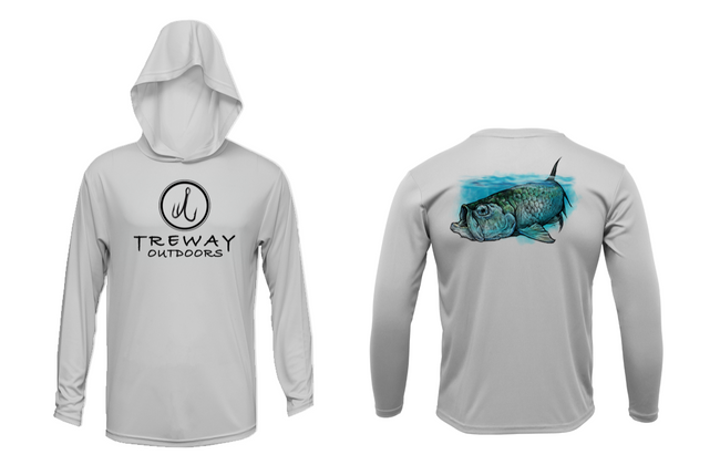 Treway Outdoors Tarpon Performance Hooded Long Sleeve