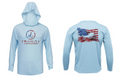 Treway Outdoors Flag Mahi Hooded Long Sleeve