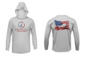 Treway Outdoors Flag Mahi Hooded Long Sleeve