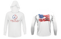 Treway Outdoors Flag Swordfish Hooded Long Sleeve