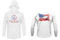 Treway Outdoors Flag Tuna Hooded Long Sleeve