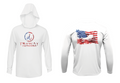 Treway Outdoors Flag Mahi Hooded Long Sleeve