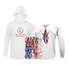 Yellowfin Tuna America Series Hooded Long Sleeve Bundle