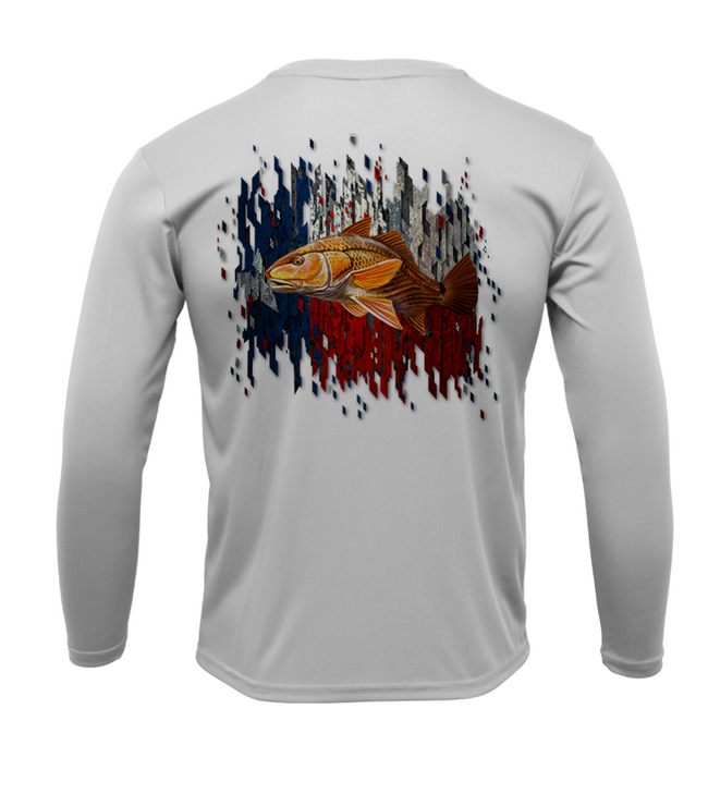 Treway Outdoors Texas Redfish Long Sleeve