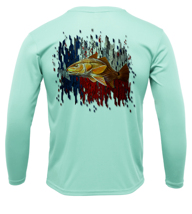 Treway Outdoors Texas Redfish Long Sleeve