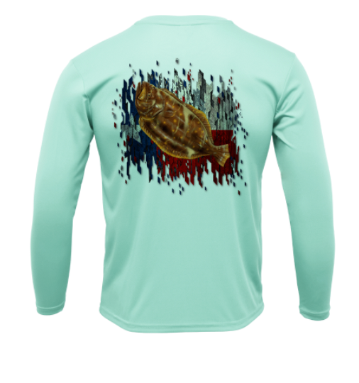 Treway Outdoors Texas Flounder Long Sleeve