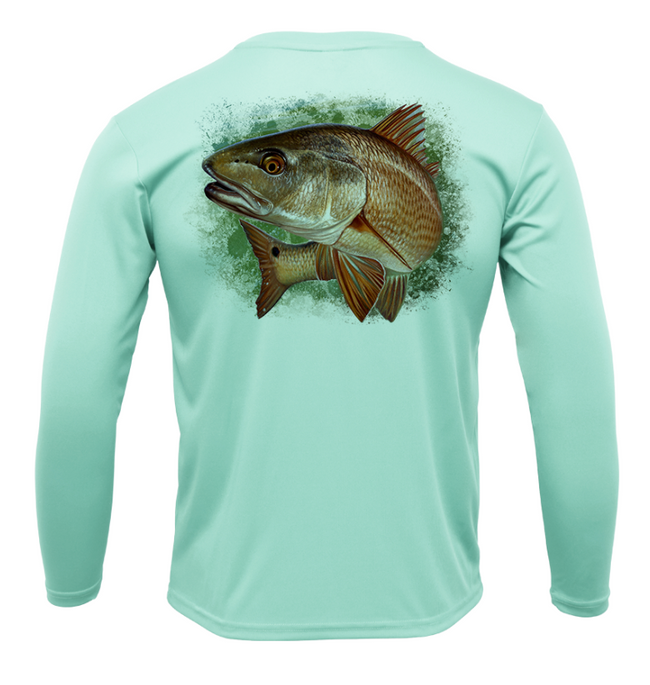 Treway Outdoors Redfish Splash Long Sleeve