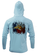 Treway Outdoors Texas Redfish Hooded Long Sleeve