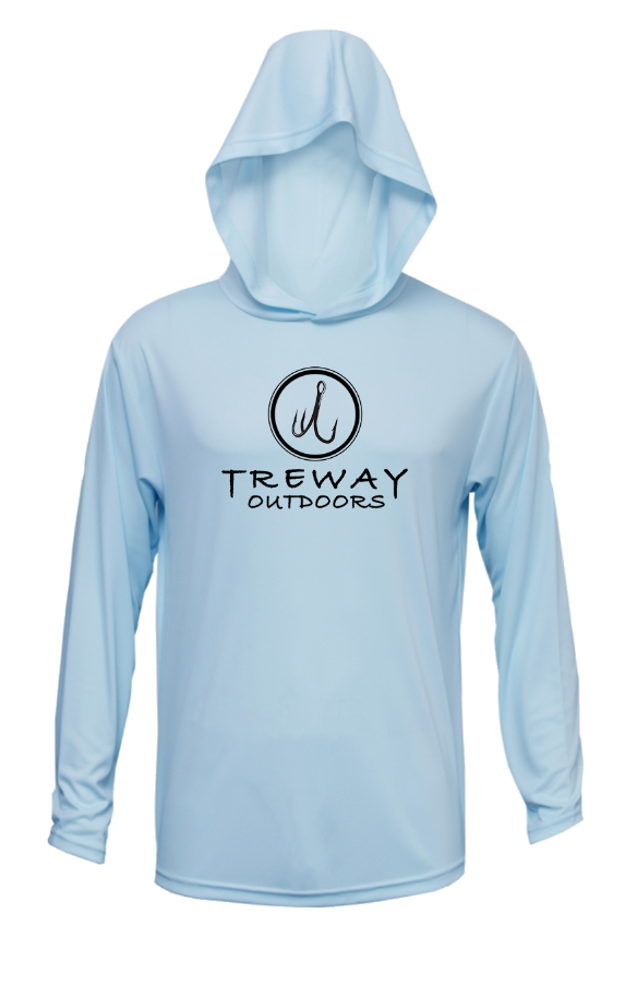Treway Outdoors Texas Redfish Hooded Long Sleeve