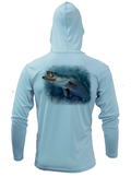 Treway Outdoors Speckled Trout Splash Hooded Long Sleeve