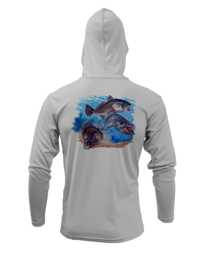 Treway Outdoors Inshore Slam Hooded Long Sleeve
