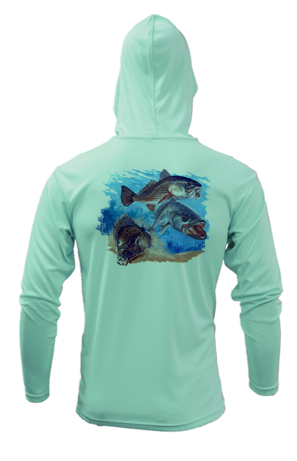 Treway Outdoors Inshore Slam Hooded Long Sleeve