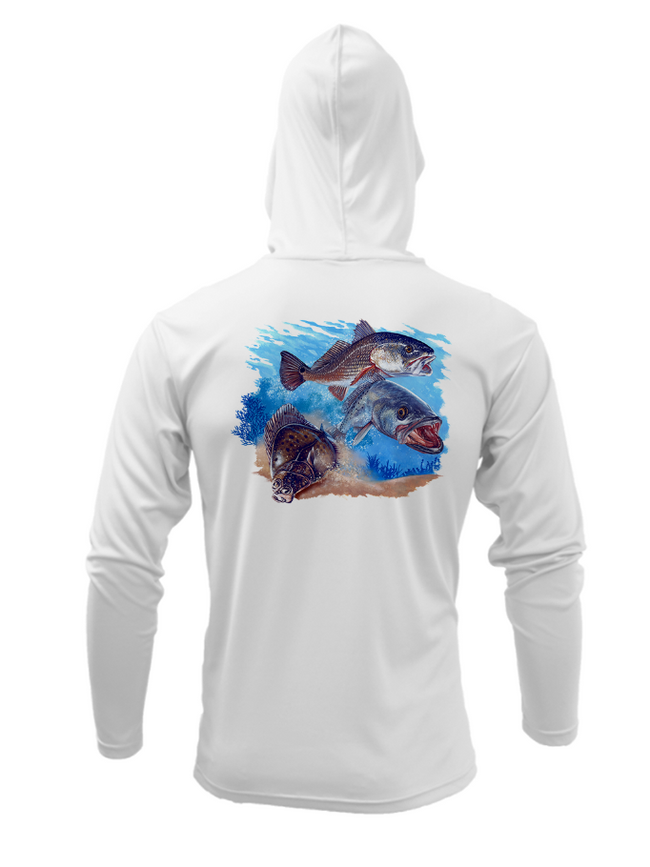 Treway Outdoors Inshore Slam Hooded Long Sleeve