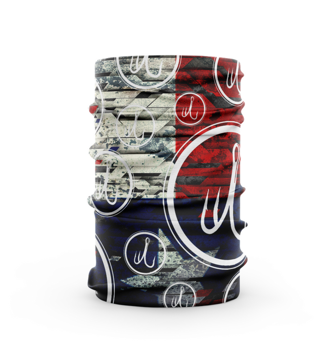 Treway Outdoors Geometric Texas Flag Face Mask