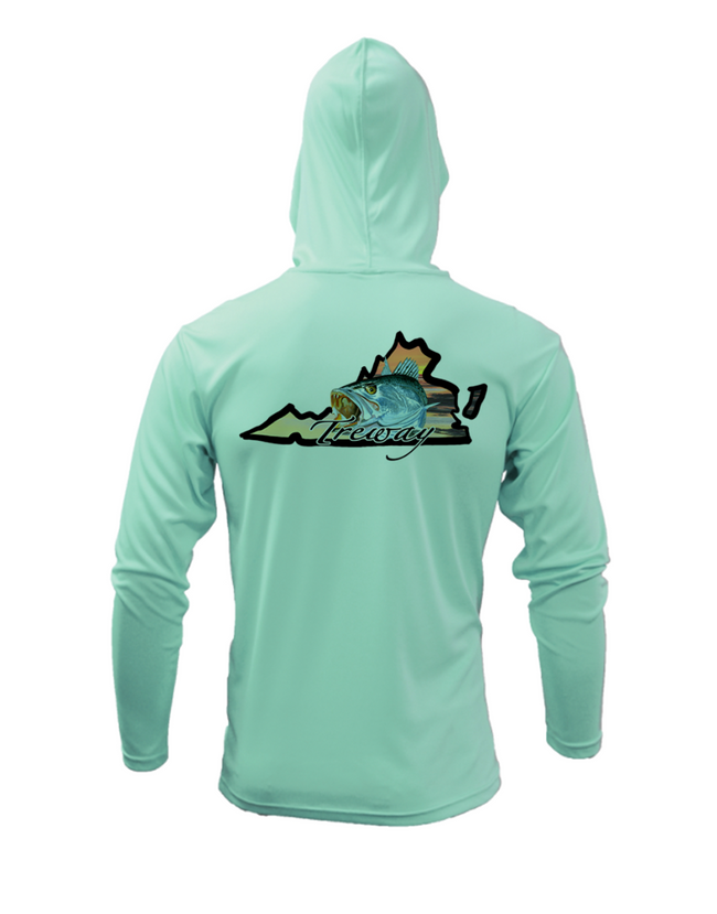 Treway Outdoors Trout Virginia Performance Hooded Long Sleeve