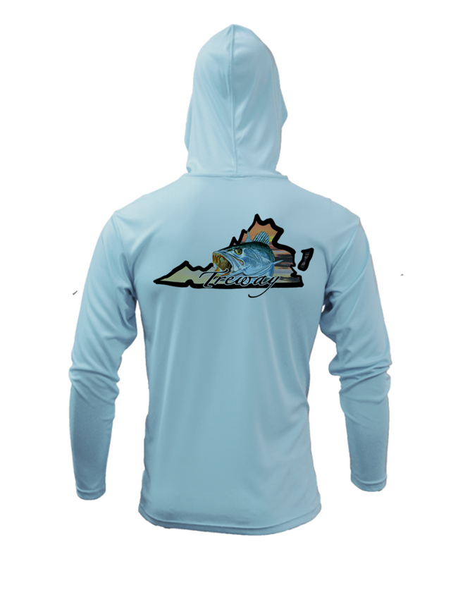 Treway Outdoors Trout Virginia Performance Hooded Long Sleeve