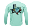 Treway Outdoors Trout Texas Outline Performance Long Sleeve