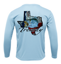 Treway Outdoors Trout Texas Outline Performance Long Sleeve