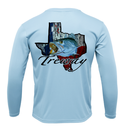 Treway Outdoors Trout Texas Outline Performance Long Sleeve