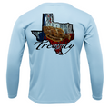 Treway Outdoors Flounder Texas Outline Performance Long Sleeve