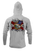Treway Outdoors Florida Jumping Sailfish Hooded Long Sleeve