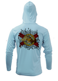 Treway Outdoors Florida Redfish Hooded Long Sleeve
