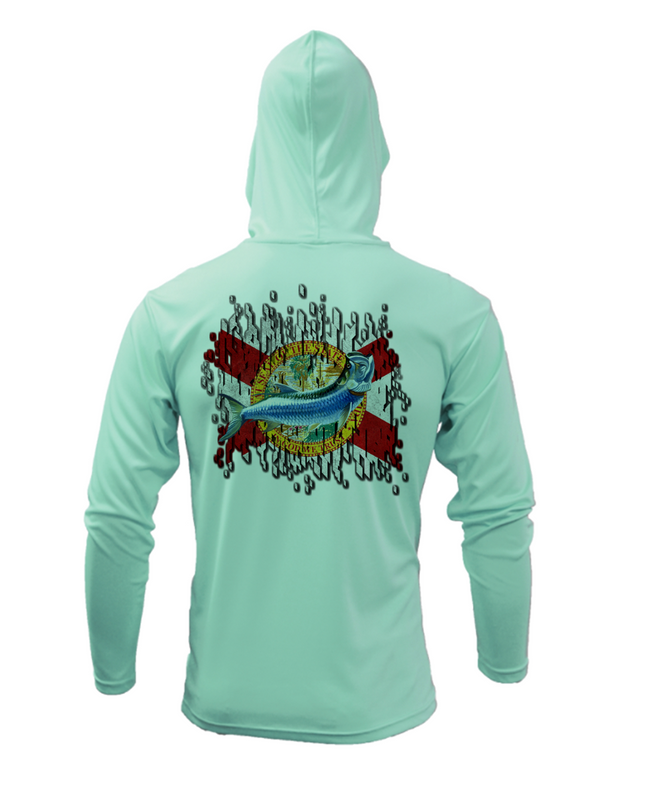 Treway Outdoors Florida Tarpon Hooded Long Sleeve