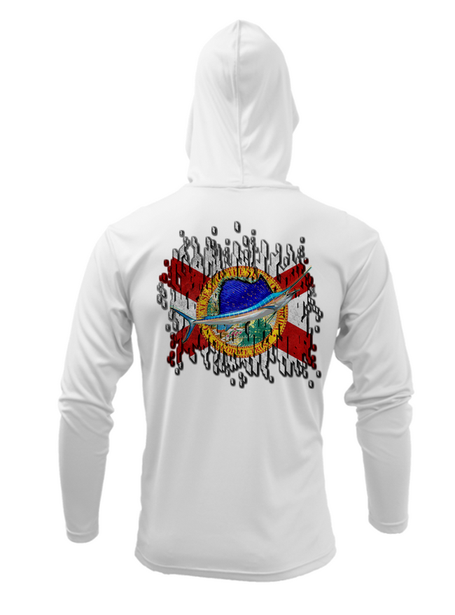Treway Outdoors Florida Sailfish Mount Hooded Long Sleeve