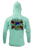 Treway Outdoors Florida Sailfish Mount Hooded Long Sleeve