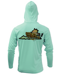 Treway Outdoors Flounder Virginia Performance Hooded Long Sleeve