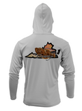 Treway Outdoors Flounder Virginia Performance Hooded Long Sleeve