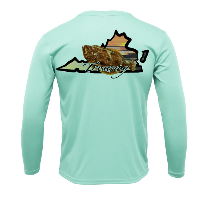 Treway Outdoors Flounder Virginia Performance Long Sleeve