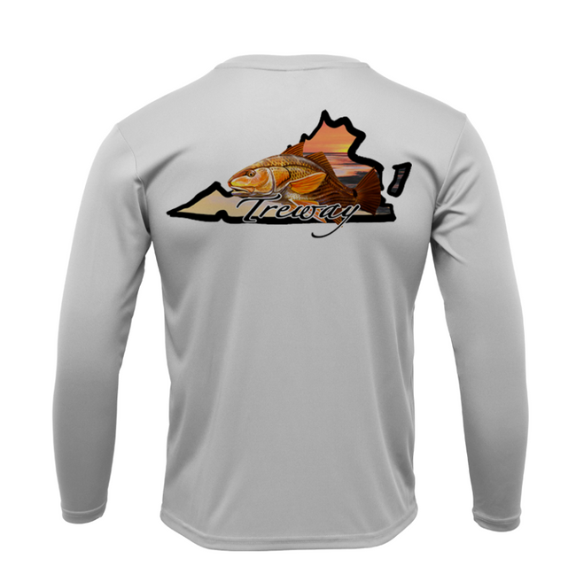 Treway Outdoors Redfish Virginia Performance Long Sleeve