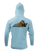 Treway Outdoors Redfish Virginia Performance Hooded Long Sleeve