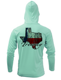 Treway Outdoors Texas Outline Performance Hooded Long Sleeve
