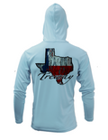 Treway Outdoors Texas Outline Performance Hooded Long Sleeve
