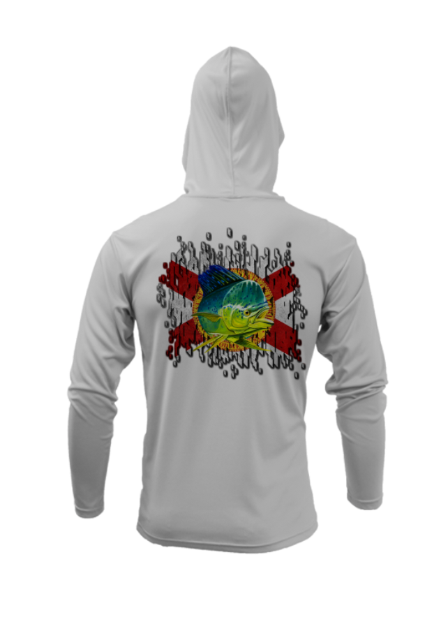 Treway Outdoors Florida Mahi Hooded Long Sleeve