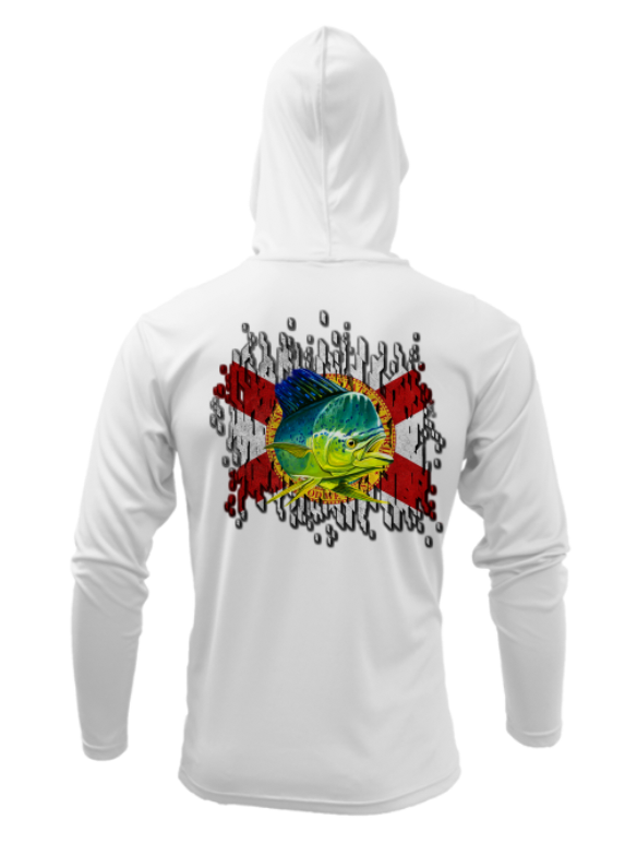 Treway Outdoors Florida Mahi Hooded Long Sleeve