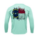 Treway Outdoors NC Flag Performance Long Sleeve