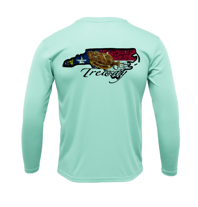 Treway Outdoors Flounder NC Performance Long Sleeve