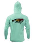 Treway Outdoors Redfish NC Performance Hooded Long Sleeve