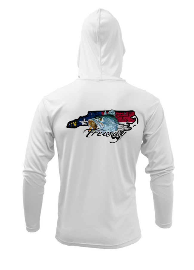 Treway Outdoors Trout NC Performance Hooded Long Sleeve