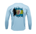 Treway Outdoors Conch Bahamas Flag Performance Long Sleeve