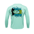 Treway Outdoors Permit Bahamas Flag Performance Long Sleeve