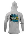 Treway Outdoors Permit Bahamas Flag Hooded Long Sleeve
