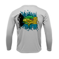 Treway Outdoors Mahi Bahamas Flag Performance Long Sleeve